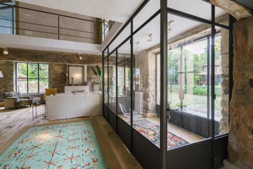 Ένα ή περισσότερα κρεβάτια σε δωμάτιο στο Casa Sandinel