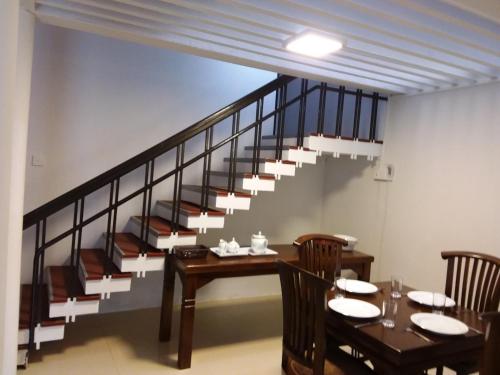 Un lugar para sentarse en Colombo Residence