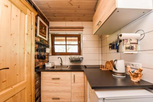 Dapur atau dapur kecil di Mekų slėnis