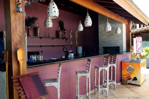 Loungen eller baren på Suite Pipa Beleza Spa Resort