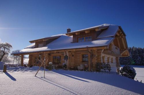 Το Holzhaus Lugerhof τον χειμώνα
