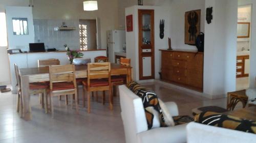 Χώρος καθιστικού στο Appartement à Saly