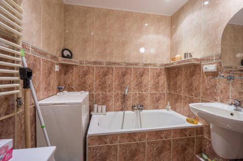 Kúpeľňa v ubytovaní Apartament Sniezna Sowa