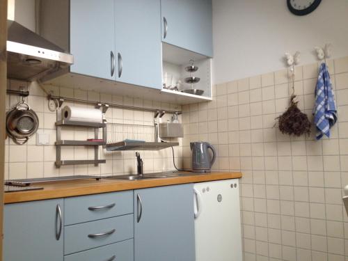 Köök või kööginurk majutusasutuses Zielona parcela