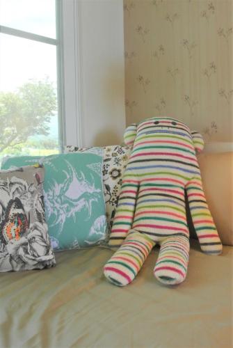 Katil atau katil-katil dalam bilik di Bell Cottage B&B