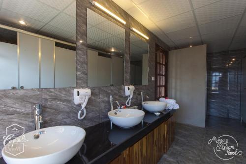 Phòng tắm tại Sapa Capsule Hotel