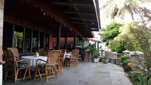 Jardín al aire libre en Romlan