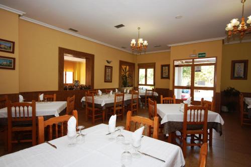 En restaurant eller et andet spisested på Hotel Rural Montaña de Cazorla