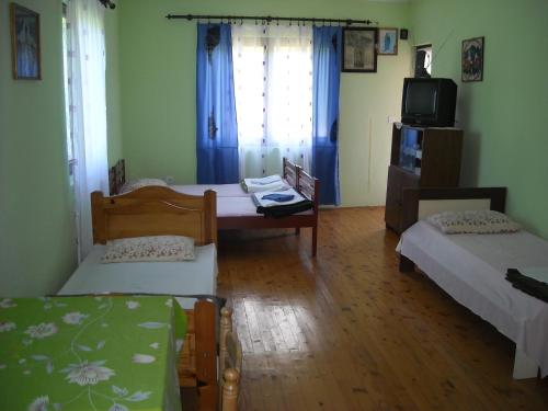 Postel nebo postele na pokoji v ubytování Motel Restaurant Good Luck