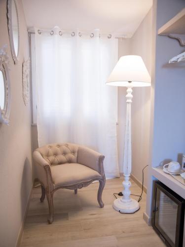 Zona de estar de Le Saline Suites