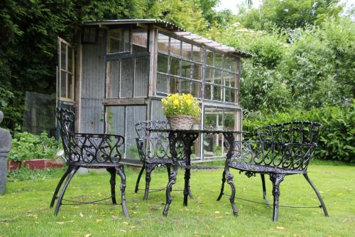 Un jardín fuera de De Kluiskaemer in de Olde Banck