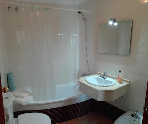 Phòng tắm tại El Mirador de Vejer