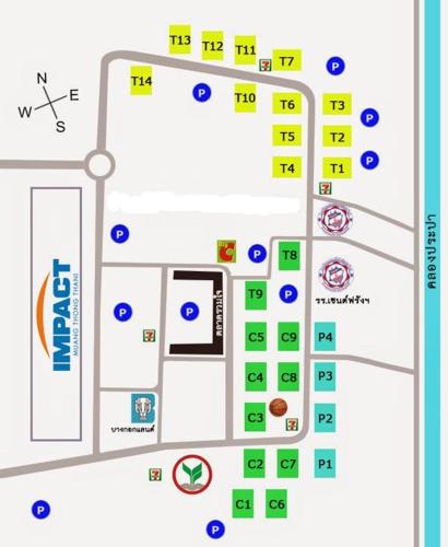 Κάτοψη του Condo Muang Thong