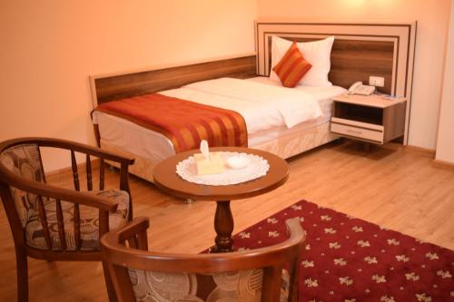 Artsakh Hotelにあるベッド
