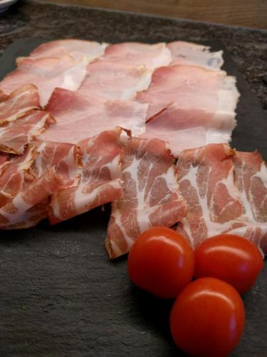 ファームステイの敷地内または近くでの食事または食べ物
