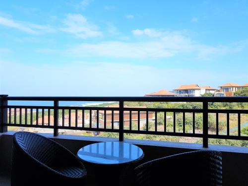 Balkoni atau teres di Zimbali Suites 507