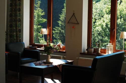 Posezení v ubytování Willa Rudy