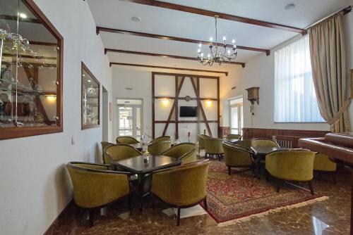 Χώρος καθιστικού στο Hotel Panorama