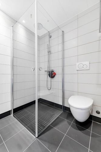 Bilik mandi di Wright Apartments - Sørenga
