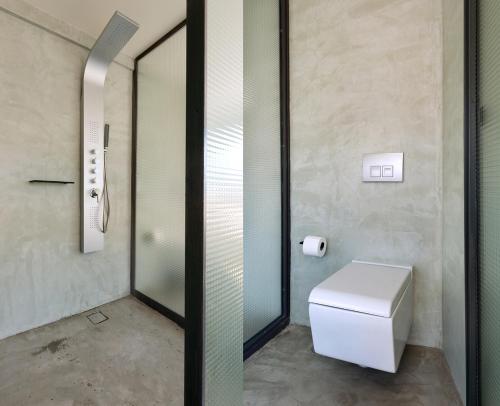 Vonios kambarys apgyvendinimo įstaigoje Acropolis View Luxury Apartment