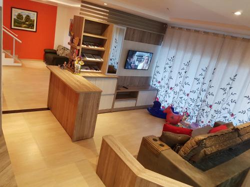 Køkken eller tekøkken på Pousada Valentina