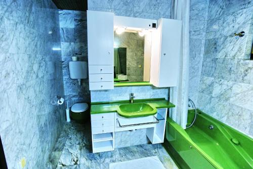 Ванная комната в Amazing sea views Veglia house