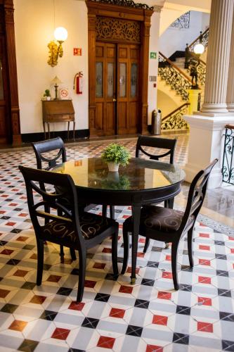 Oleskelutila majoituspaikassa El Gran Hotel