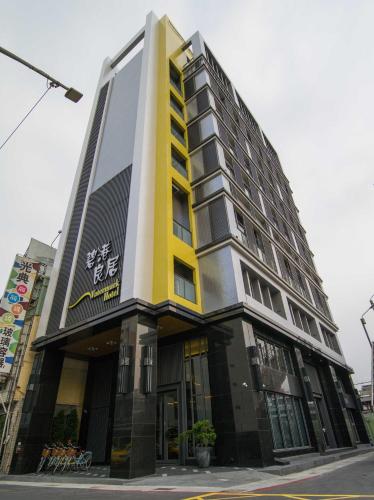 El edificio en el que está el hotel