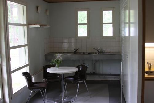 Dapur atau dapur kecil di Camping Lappeenranta