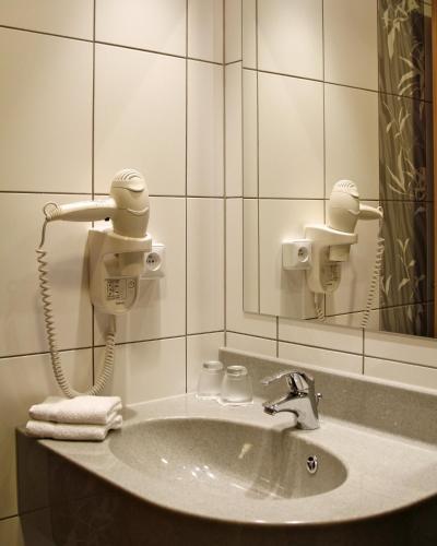 Koupelna v ubytování Prachárna Park Hotel Olomouc