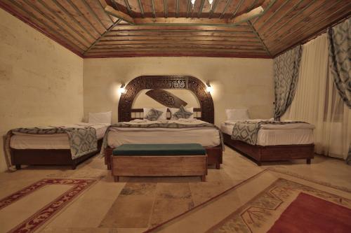 Katil atau katil-katil dalam bilik di Grand Cappadocia Hotel