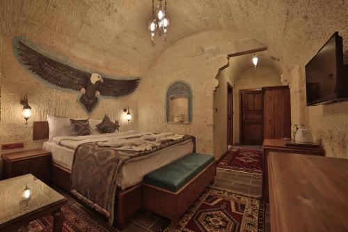 Katil atau katil-katil dalam bilik di Grand Cappadocia Hotel