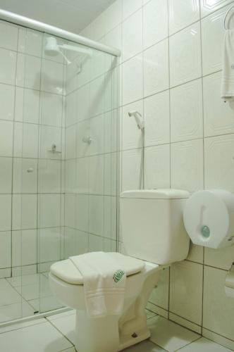 Koupelna v ubytování Pousada Tambaú