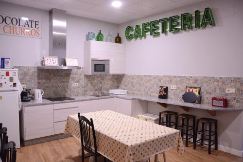 Dapur atau dapur kecil di A Conserveira