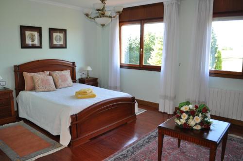 Posteľ alebo postele v izbe v ubytovaní Casa Respal EVI00158