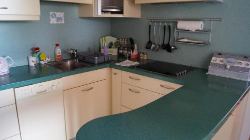 Dapur atau dapur kecil di Landhaus Noreia