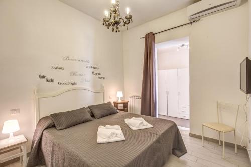 Relais La Torrettaにあるベッド