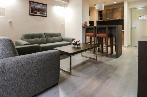 Posezení v ubytování Hotel Stara Planina