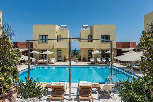 Πισίνα στο ή κοντά στο Daphnis Villas