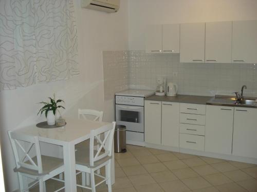 Apartments Luka tesisinde mutfak veya mini mutfak