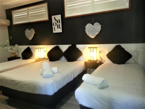 Cama o camas de una habitación en Kurri Motor Inn