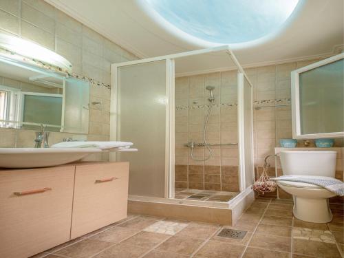 Kúpeľňa v ubytovaní Ionian Villas