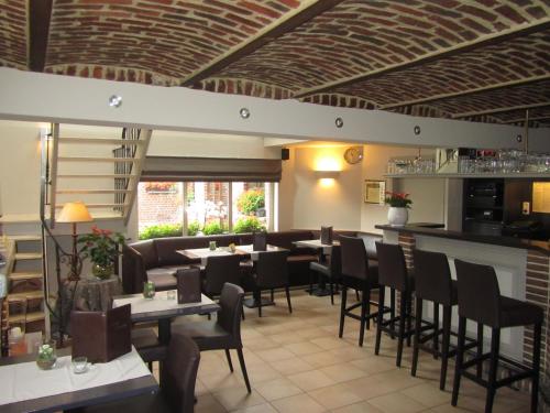Posezení v ubytování Hotel Klein Nederlo