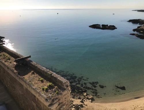 an aerial view of a body of water at Appartamento Antonacci in Monopoli