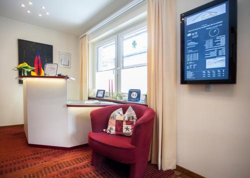 TV o dispositivi per l'intrattenimento presso Landhaus Florian