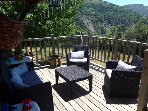 Nespecifikovaný výhled na hory nebo výhled na hory při pohledu z bed and breakfast