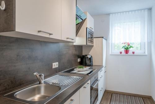 A kitchen or kitchenette at Apart Armin