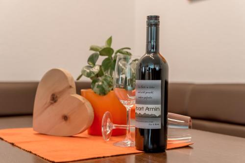 Nápoje v ubytování Apart Armin