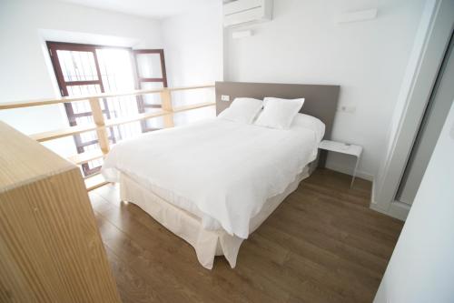 Ένα ή περισσότερα κρεβάτια σε δωμάτιο στο Smart Suites Albaicin