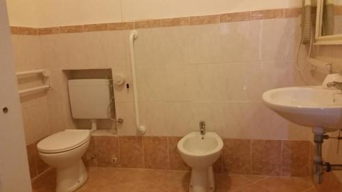 Ванная комната в Hotel Dory